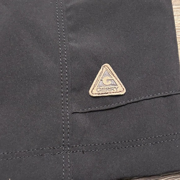 Gerry Women's Cargo Skort Black Small Elastic Waist Skirt Short Athletic Tennis - Picture 7 of 7